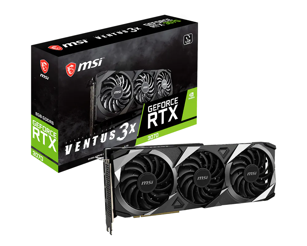 MSI GeForce RTX 3070 VENTUS 3X